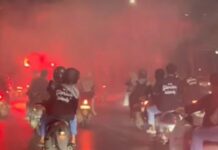 Pawai Motor dengan Flare dan Aksi Ugal-ugalan di Makassar Tuai Sorotan, Warga Pertanyakan Peran Polisi